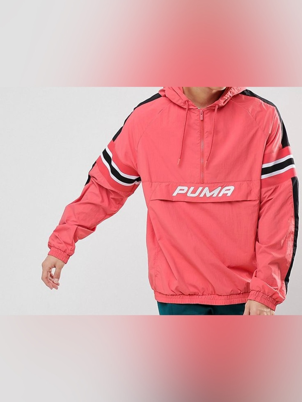 Puma Pullover Windbreaker Jacket